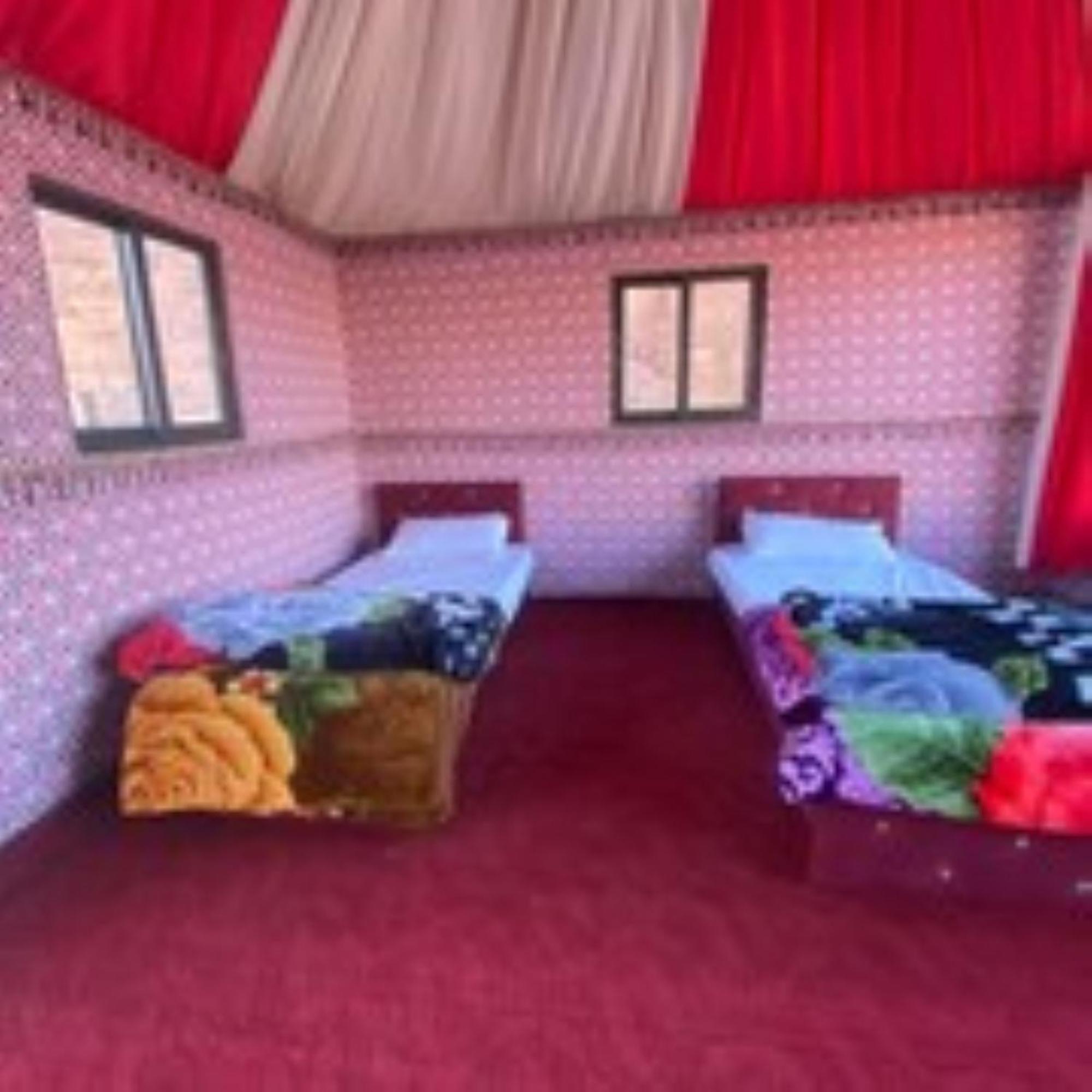 ワディ ・ラム Calm Camp Bed & Breakfast エクステリア 写真